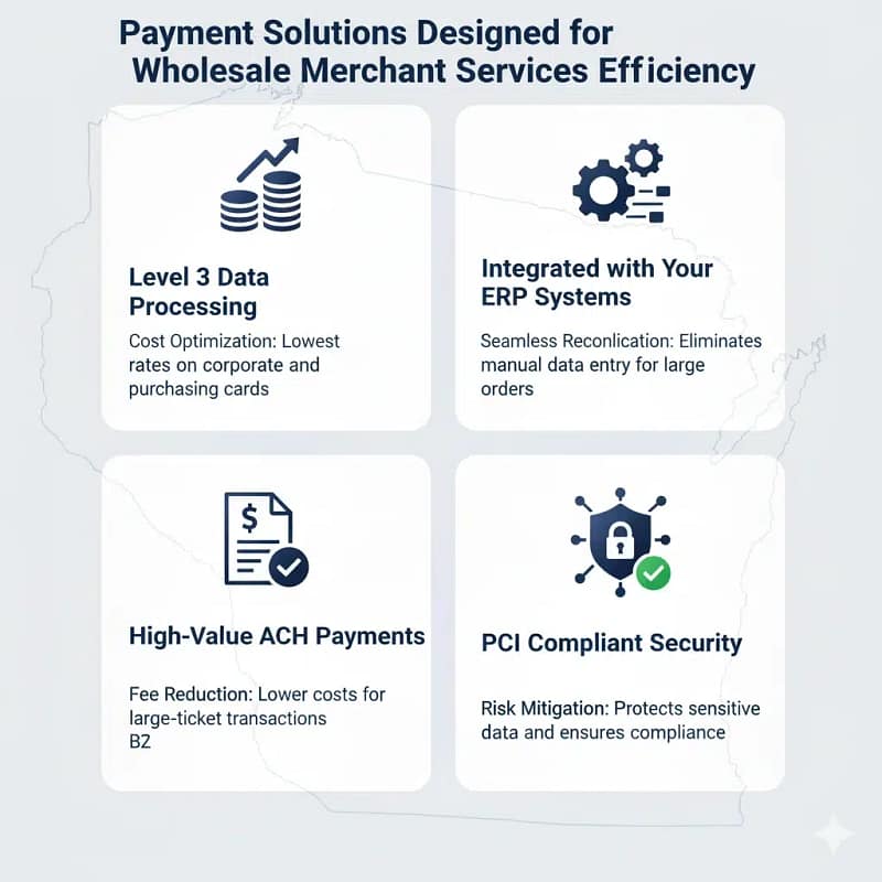 Payment Solutions Designed for Wholesale Merchant Services Efficiency